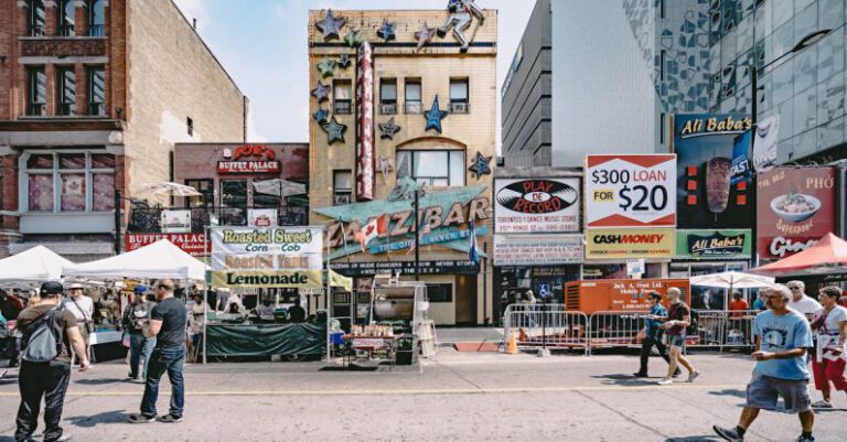 Stores - Photo of People at the Street